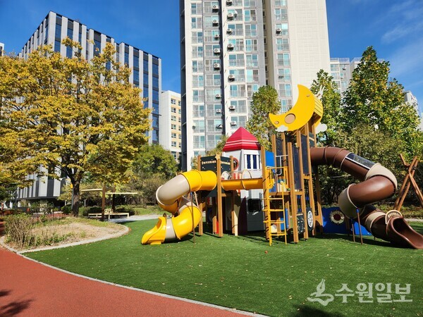 남양주시가 리모델링을 거쳐 주민 친화적 공간으로 새 단장한 바람근린공원 전경. (사진=남양주시)
