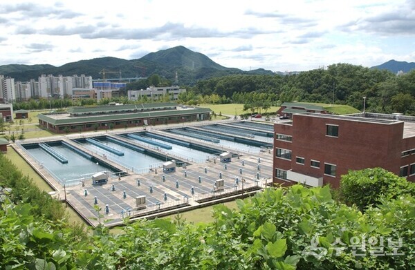 청계통합정수장 전경. (사진=안양시)