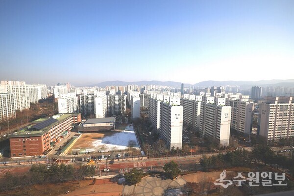 용인 수지 한성 아파트 전경. (사진=용인시)