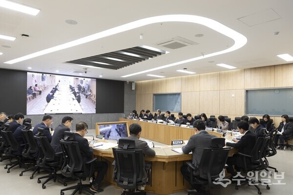 '2025년 상반기 신속집행 추진 현안회의' 모습. (사진=경기도)