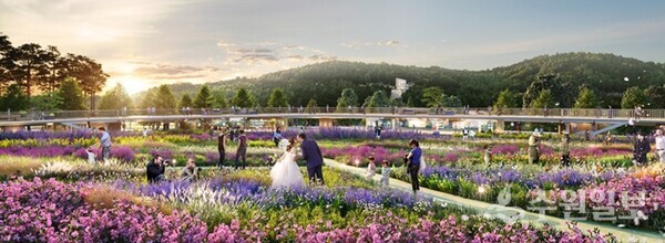 보타닉가든 동부권 공공정원화 설계공모 당선작 '동탄여울공원 belvedere 360'. (자료=화성시)