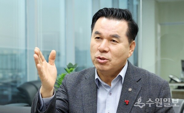 김구영 구리미래연구소장. (사진=엄인용 기자)