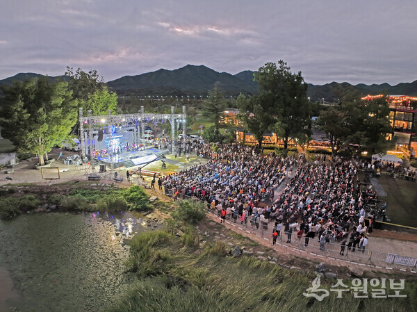 지난해 9월 21일 열린 '두물머리음악제' 모습. (사진=양평군)