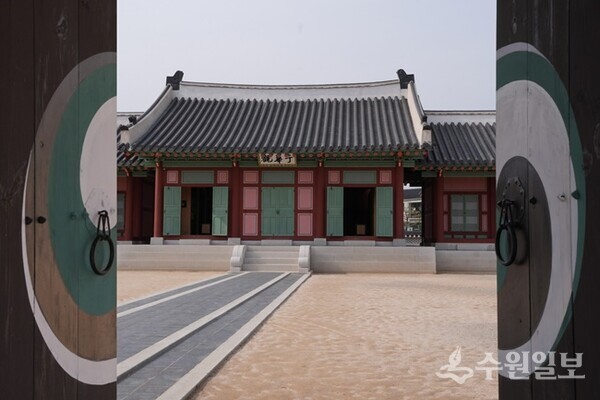 복원된 화성행궁 우화관 외관.(사진=수원시)