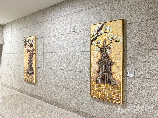 경기도의회 B1 의회복도, 권순욱作. (사진=경기문화재단)