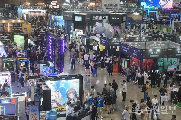 ‘2025 플레이엑스포(PlayX4)’전경. (사진=경기도)