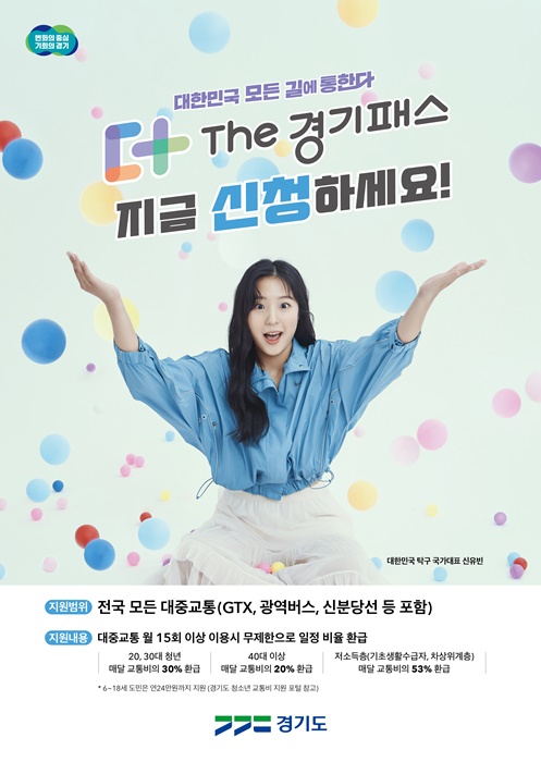 경기패스 홍보 포스터.