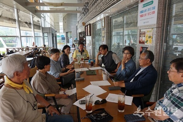4일 열린 ‘오빠생각’노래비 건립추진위원회. (사진=수원일보)