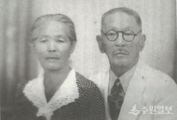 안순필 김원경 부부. (자료=화성시)