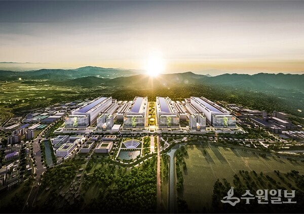 용인 반도체클러스터 일반산업단지 조감도. (자료=용인시)