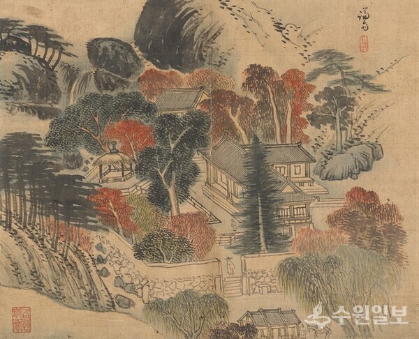 겸재 정선, 청풍계, 국립중앙박물관, 건희3526