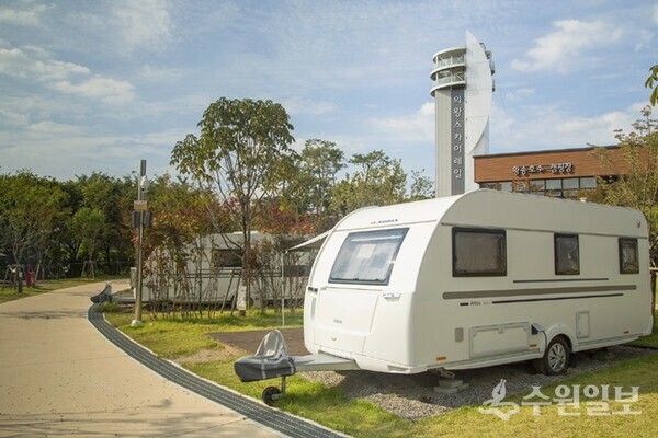 의왕시 왕송호수캠핑장. (사진=의왕시)