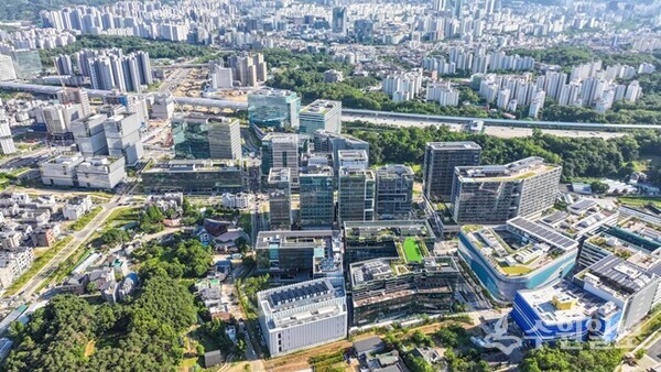 과천시 지식정보타운 기업전경. (사진=과천시)