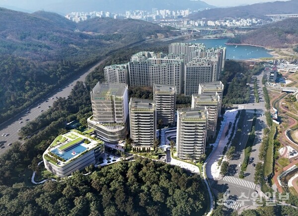 의왕종합병원 조감도.
