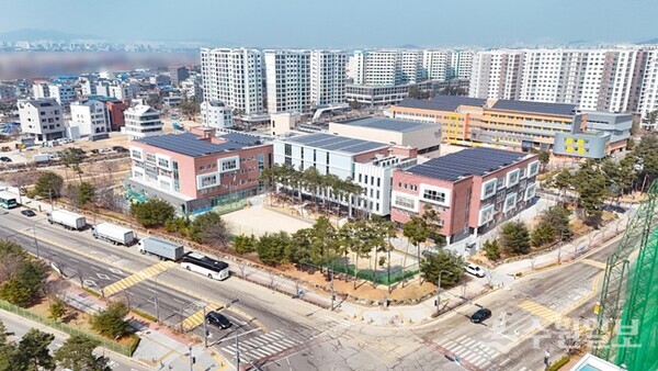수원규장초중학교 전경(사진=경기도교육청)