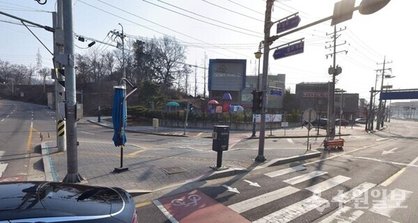 서울구치소 성고개로 교차로. (사진=의왕시)