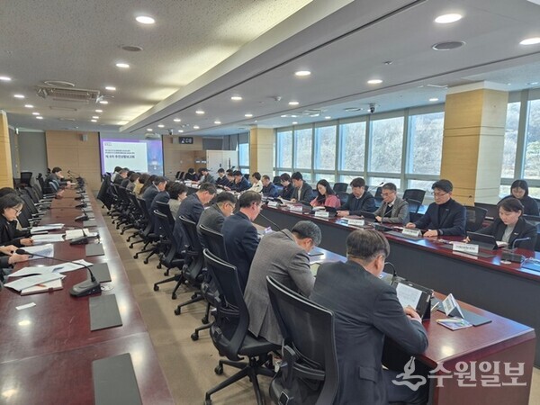 광주시가 ‘제72회 경기도체육대회 및 제16회 경기도장애인체육대회 2026 광주’의 성공적인 개최를 위한 제4차 추진 상황 보고회를 갖고 있다. (사진=광주시)