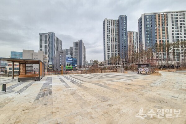 과천지식정보타운 근린공원5 조성 모습. (사진=과천시)