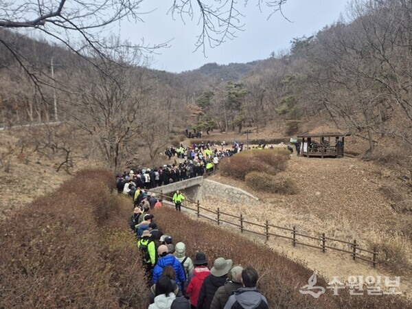 여주세종문화관광재단이 친환경 트레킹 관광 프로그램을 진행하고 있다. (사진=여주세종문화관광재단).