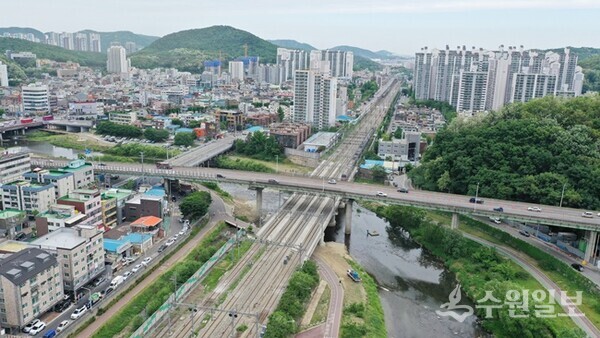 안양역 철도. (사진=안양시)