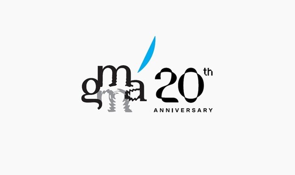 경기도미술관 20주년 기념 엠블럼.