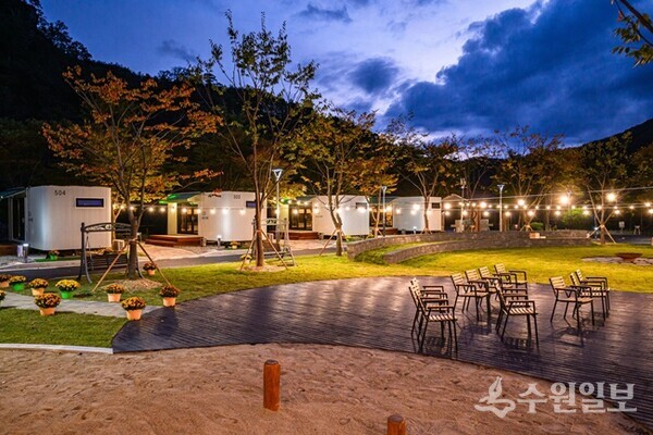 청량산 수원캠핑장 전경. (사진=수원시)