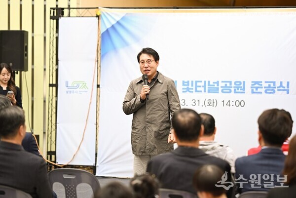 조성대 의장이 축사를 하고 있다. (사진=남양주시의회)