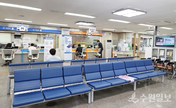 안양시청 별관1층 종합민원실 내부모습. (사진=안양시)