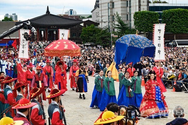 2025년 정조대왕 능행차 공동재현. (사진=수원시)