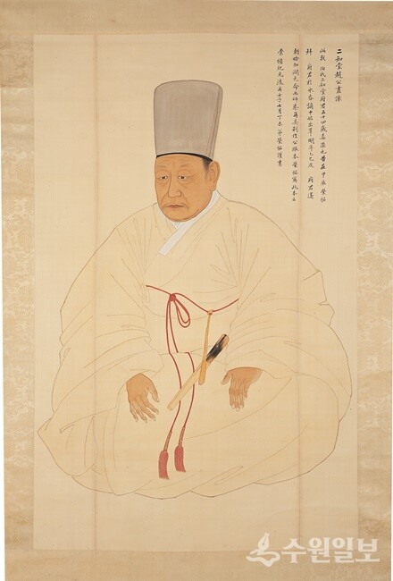 조영석, '조영복 초상', 1725, 비단에 채색