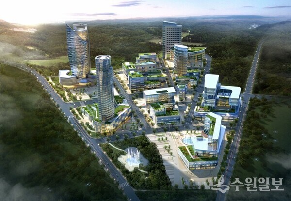 수원 알앤디(R&D) 사이언스파크 계획도. (자료=수원시)