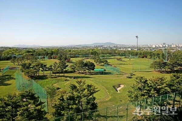 화산체육공원 Par-3 전경. (사진=수원도시공사)