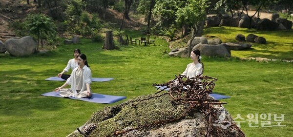 숲 체험 모습. (사진=경기문화재단)