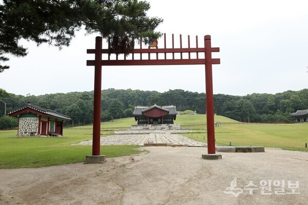 융건릉 앞 홍살문. (사진=화성특례시)