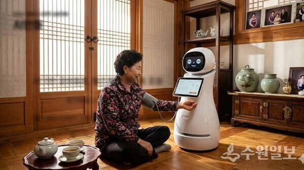 돌봄 복지 헬스케어 이미지. (인공지능으로 제작)