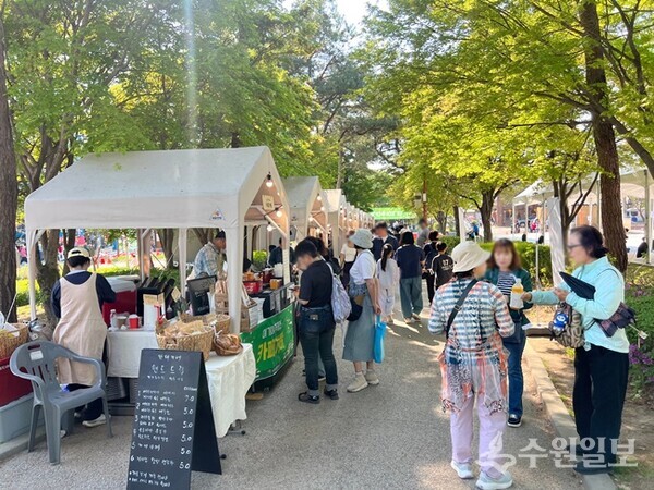 여주세종문화관광재단이 운영한 지역 밀착형 플리마켓 ‘여기여주마켓’이 3개월간의 대장정을 성황리에 마무리했다. (사진=여주세종문화관광재단)
