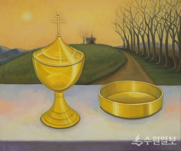 김소진 작가 ‘길-마리엔카펠레’(50 x 60 cm, 캔버스에 유화, 2026)