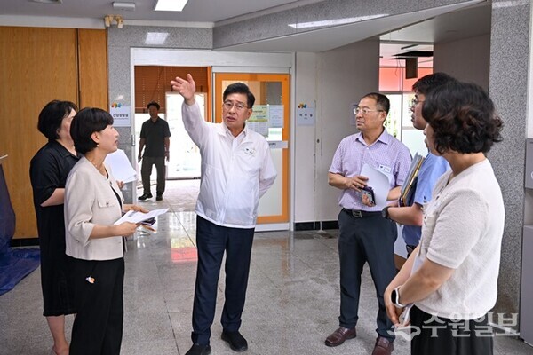 전진선 양평군수(정면)가 민선9기 핵심 공약인 동부권 행정기능 이전을 본격적으로 추진한다. (사진=양평군)