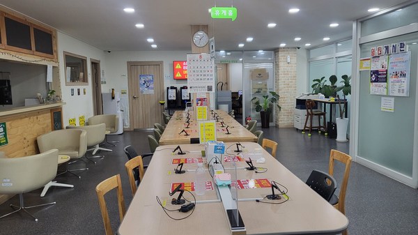 경기이동노동자 수원쉼터 내부 모습. (수원시 제공)