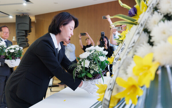 원폭 피해 81주년을 맞아 희생자 추모제가 열렸다 (경기도 제공)