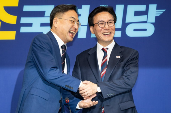 신장식 조국혁신당 대표와 김민석 더불어민주당 대표 (조국혁신당 제공)